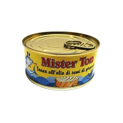 Тунець в соняшниковій олії Mister Ton 80г.