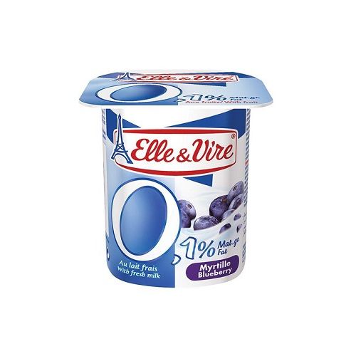 Десерт знежирений з чорницею 0,1% Elle & Vire, 125г