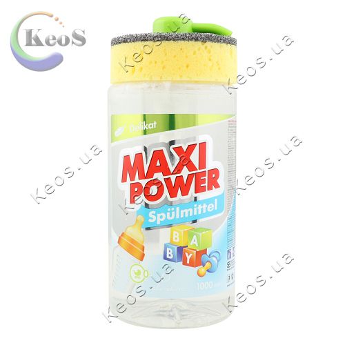 Засіб для миття дитячого посуду Maxi Power 1 л