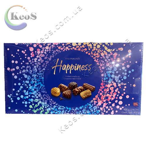 Асорті цукерок праліне Fine Pralines happiness 400 г.