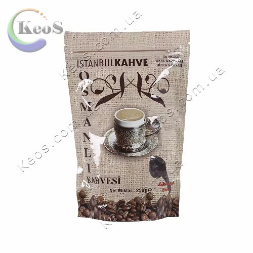 Кава мелена з вершками та подарунковою ложкою ISTANBULKAHVE 250 г.