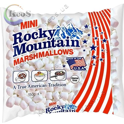 М'який зефір маршмеллоу Marshmallow Rocky Mountain Mini 150 г.