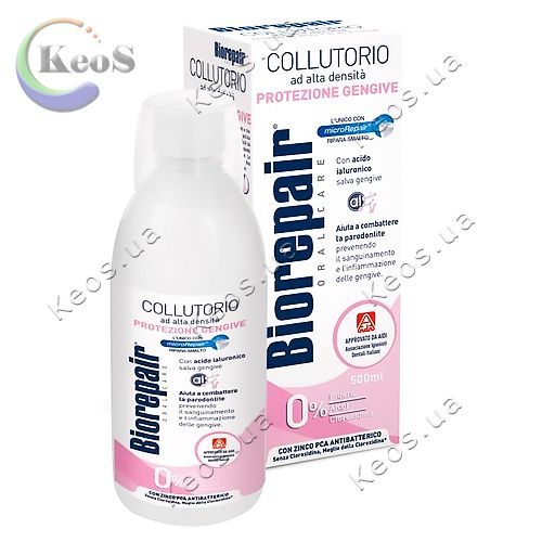 Ополіскувач для ротової порожнини Догляд за яснами BioRepair 500 мл