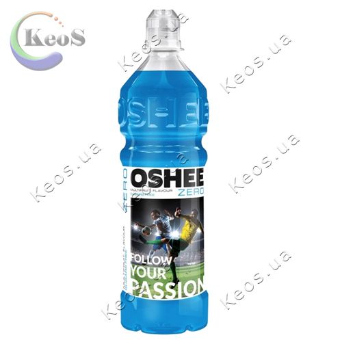Напій безалкогольний без цукру Oshee Zero Multifruit з мультифруктовим смаком і вітамінами 0.75 мл.