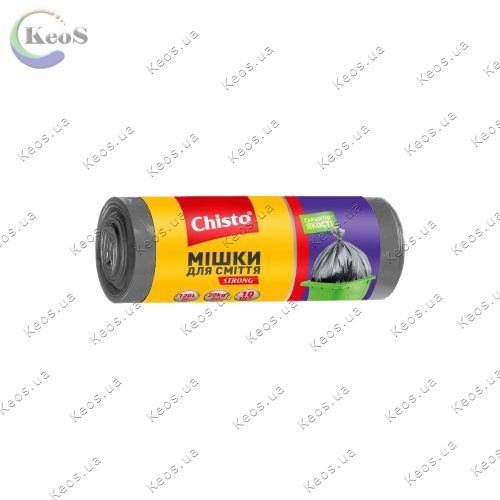 Пакети для сміття Chisto Strong 120 л 10 шт.